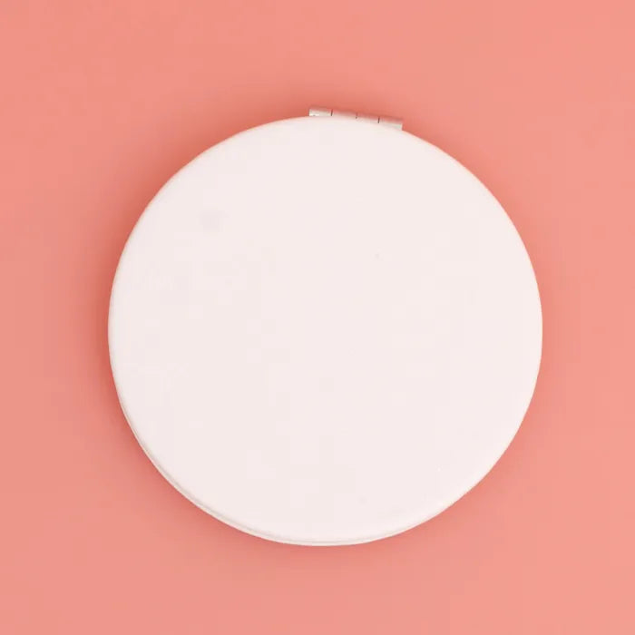 Breast Cancer Hope Ribbon Bling Mirror Compact