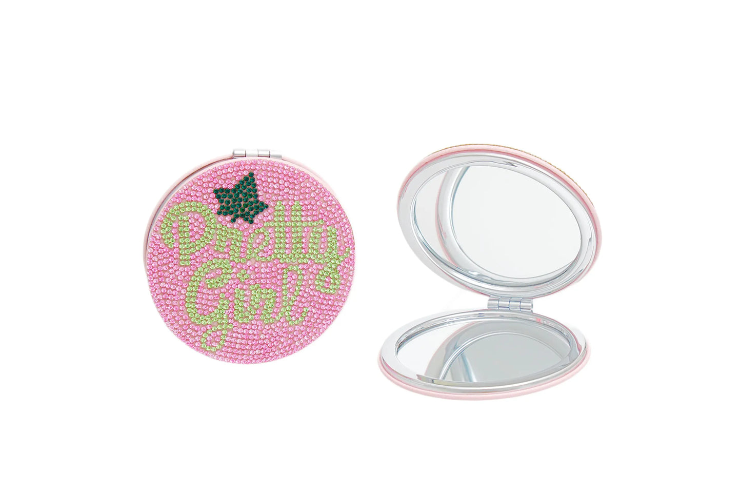 AKA Sorority Pink Pretty Girl Mirror Compact