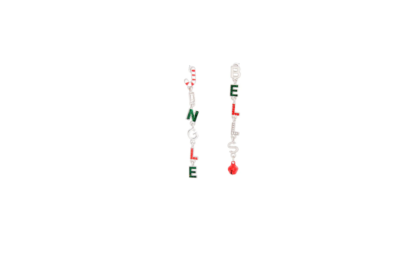 Dangle Xmas Long Jingle Bells Earrings for Women