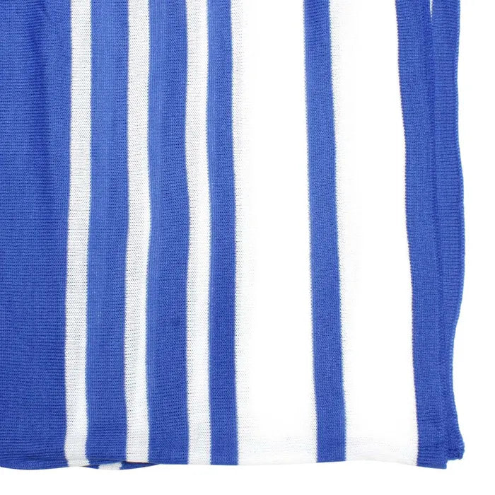 ZPB Sorority Ruana Blue and White Stripe for Women